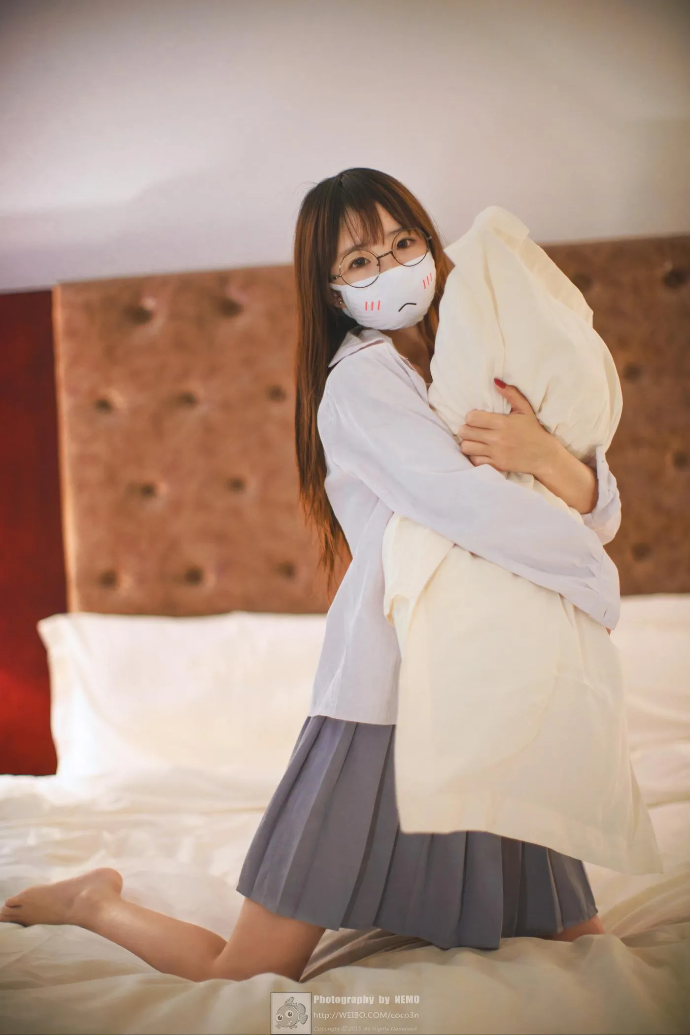 御子Yumiko – NO.01 口罩 [20P]插图9
